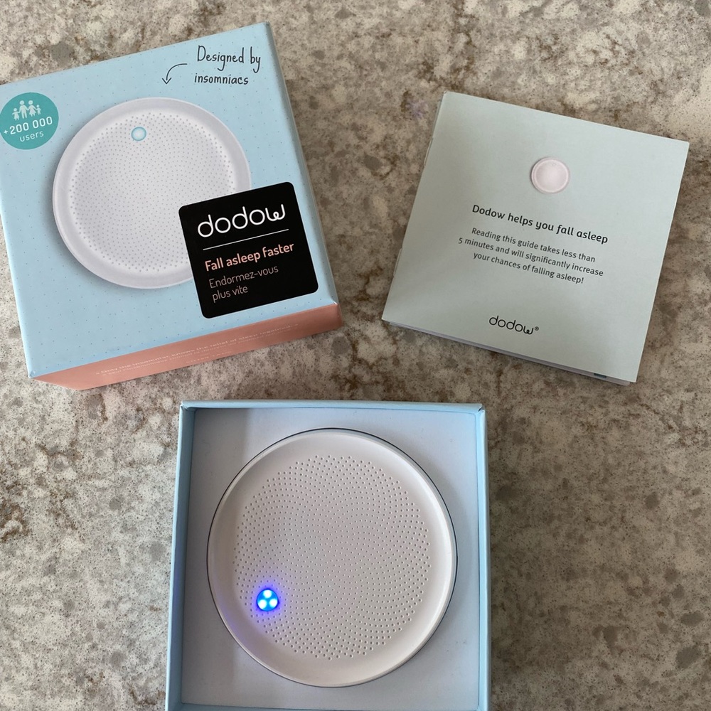 Dodow - fall asleep easier.  Brand new in package.